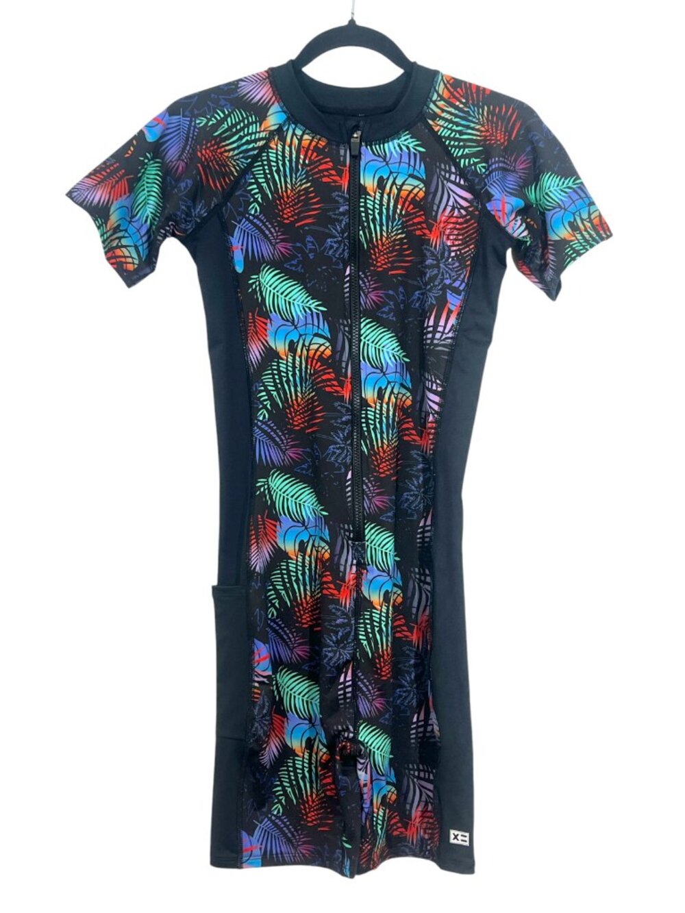 TOMBOYX Unisuit One Piece Tropical Black Small NWOT